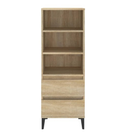 Buffet haut Chêne sonoma 40x36x110 cm Bois d'ingénierie