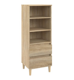 Buffet haut Chêne sonoma 40x36x110 cm Bois d'ingénierie