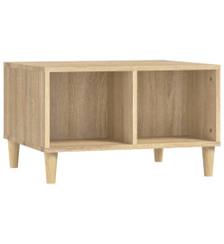 Table basse Chêne sonoma 60x50x36,5 cm Bois d'ingénierie