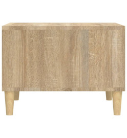 Table basse Chêne sonoma 60x50x36,5 cm Bois d'ingénierie