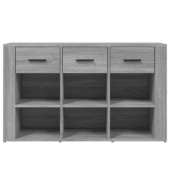 Buffet Sonoma gris 100x30x59,5 cm Bois d'ingénierie