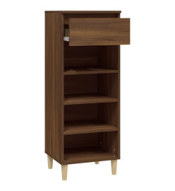 Armoire à chaussures Chêne marron 40x36x105cm Bois d'ingénierie