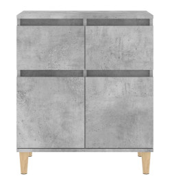 Buffet Gris béton 60x35x70 cm Bois d'ingénierie