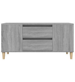 Meuble TV Sonoma gris 102x44,5x50 cm Bois d'ingénierie