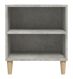 Meuble TV Gris béton 102x44,5x50 cm Bois d'ingénierie