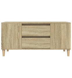 Meuble TV Chêne sonoma 102x44,5x50 cm Bois d'ingénierie