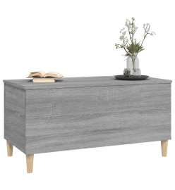 Table basse Sonoma gris 90x44,5x45 cm Bois d'ingénierie