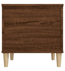 Table basse Chêne marron 60x44,5x45 cm Bois d'ingénierie