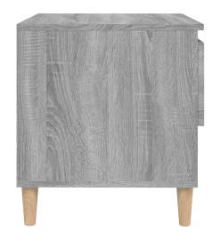 Table de chevet Sonoma gris 50x46x50 cm Bois d'ingénierie