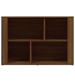 Buffet Chêne marron 80x30x54 cm Bois d'ingénierie