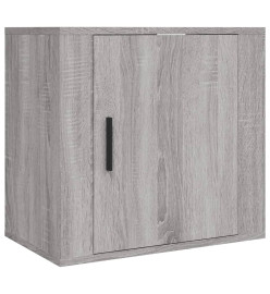 Tables de chevet murales 2 pcs Sonoma gris 50x30x47 cm