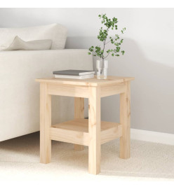 Table basse 35x35x40 cm Bois massif de pin