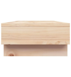 Support pour moniteur 60x27x14 cm Bois de pin solide