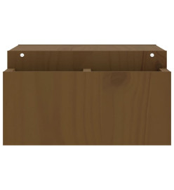 Support de moniteur Marron miel 70x27,5x15cm Bois de pin solide