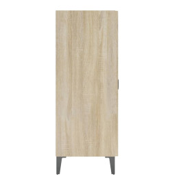 Buffet chêne sonoma 69,5x34x90 cm bois d'ingénierie