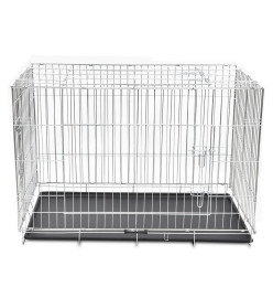 Cage métallique et pliable pour chiens XXL