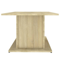 Table basse Chêne sonoma 102x55,5x40 cm Aggloméré