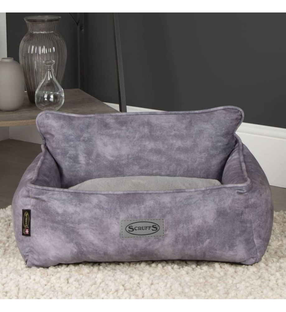 Scruffs & Tramps Lit pour chien Kensington L 90x70 cm Gris