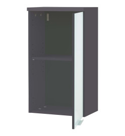 Germania Armoire murale de salle de bain GW-Pescara Blanc et graphite