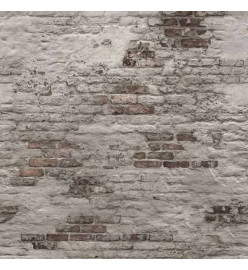 DUTCH WALLCOVERINGS Papier peint Old Brick Wall Gris