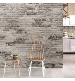 DUTCH WALLCOVERINGS Papier peint Old Brick Wall Gris