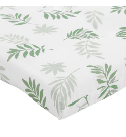 Coussins de chaise longue lot de 2 motif de feuilles