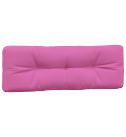 Coussins de palette lot de 5 rose tissu