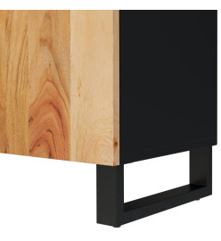 Meuble TV 105x33,5x46 cm bois d'acacia solide et d'ingénierie