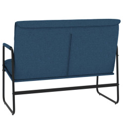 Banc Bleu 100x64x80 cm Tissu