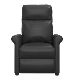 Fauteuil de massage Noir Similicuir