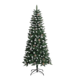 Sapin de Noël artificiel avec support Vert 150 cm PVC