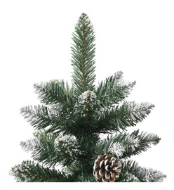 Sapin de Noël artificiel avec support Vert 150 cm PVC