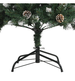 Sapin de Noël artificiel avec support Vert 150 cm PVC