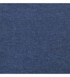 Panneaux muraux 12 pcs Bleu 90x30 cm Tissu 3,24 m²