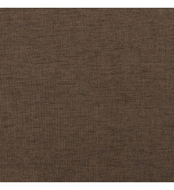 Panneaux muraux 12 pcs Marron 60x15 cm Tissu 1,08 m²