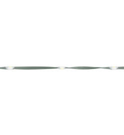 Sapin de Noël sur mât de drapeau 200 LED Blanc chaud 180 cm