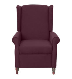 Fauteuil de massage inclinable Violet Tissu