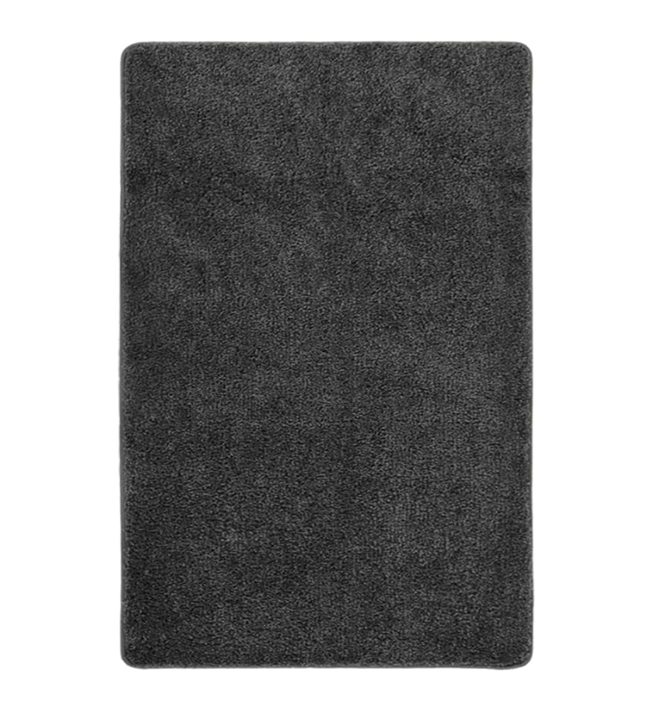 Tapis shaggy antidérapant Gris 200x290 cm