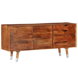 Meuble TV 118x30x55 cm Bois d'acacia massif