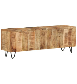 Meuble TV 110x30x40 cm Bois massif de manguier