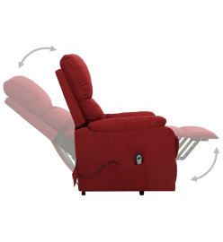 Fauteuil Rouge bordeaux Tissu