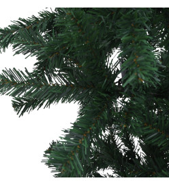 Sapin de Noël artificiel renversé avec support Vert 180 cm