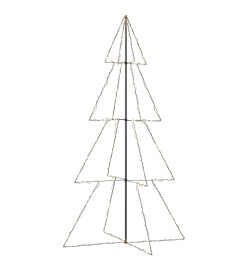 Arbre de Noël cône 360 LED d'intérieur/d'extérieur 143x250 cm