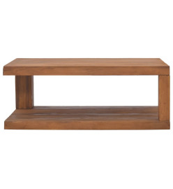 Table basse 90x50x35 cm Bois de teck solide