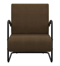 Fauteuil Marron foncé Tissu