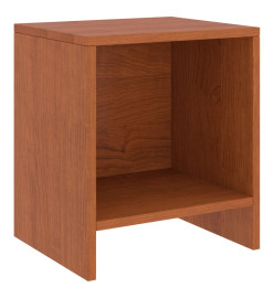 Tables de chevet 2pcs Marron miel 35x30x40cm Bois de pin massif