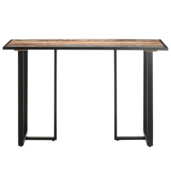 Table de salle à manger 120 cm Bois de récupération massif