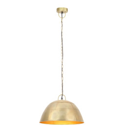 Lampe suspendue industrielle vintage 25 W Laiton Rond 41 cm E27