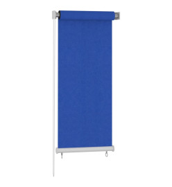 Store roulant d'extérieur 60x140 cm Bleu PEHD