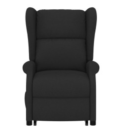 Fauteuil de massage Noir Tissu